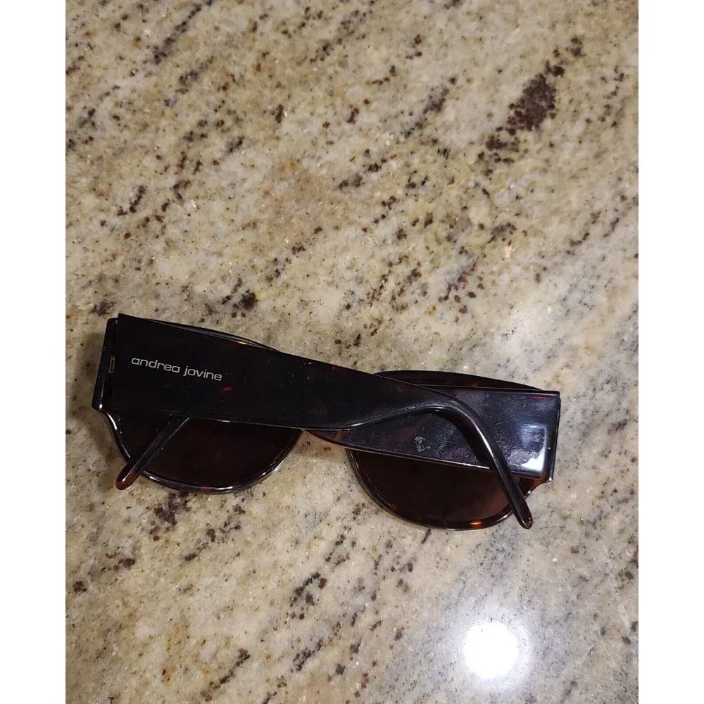 ANDREA JOVINE Womens Designer Sunglasses Tortoise Style# A114 TS